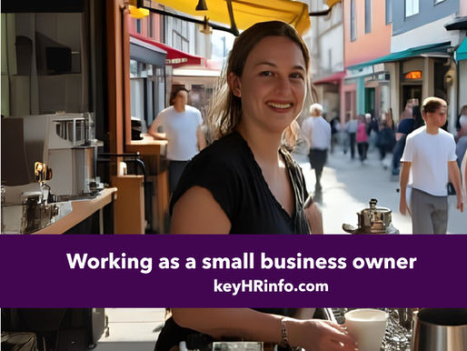 Thriving working as a Small Business Owner