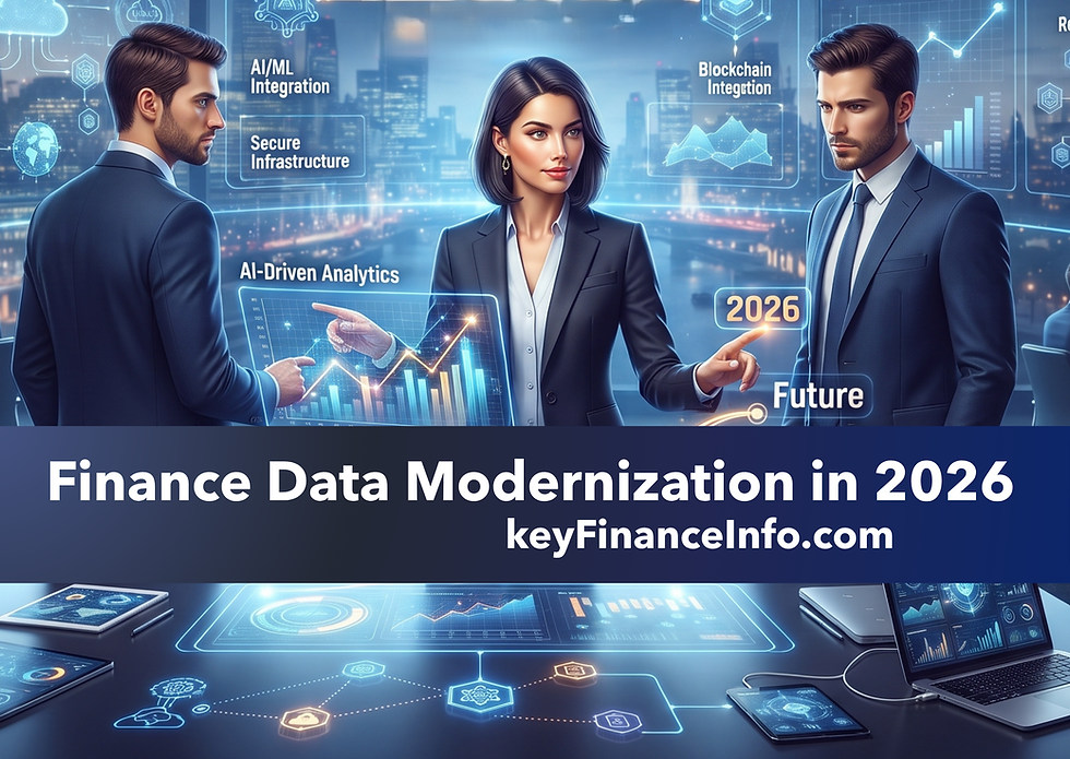 Finance Data Modernization in 2026: Why Clean Data Is the Foundation for AI and Automation