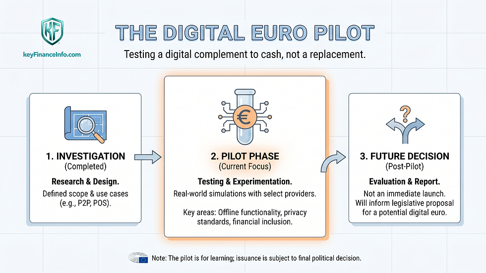 The Digital Euro Pilot in 2026