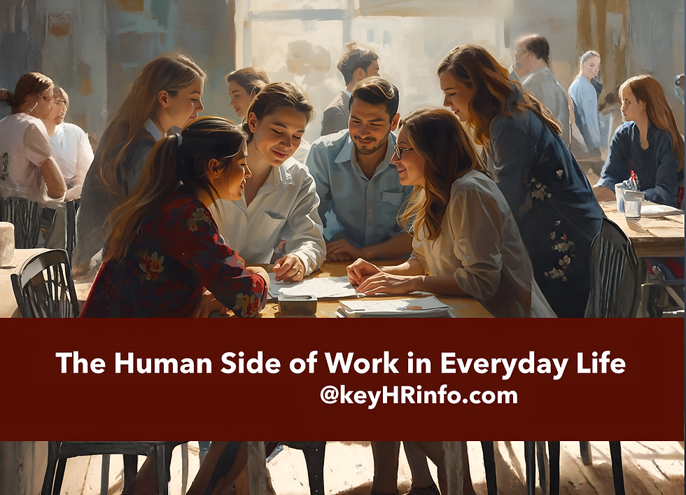 The Human Side of Work, Psychology, Motivation & Everyday Behavior Explained Simply