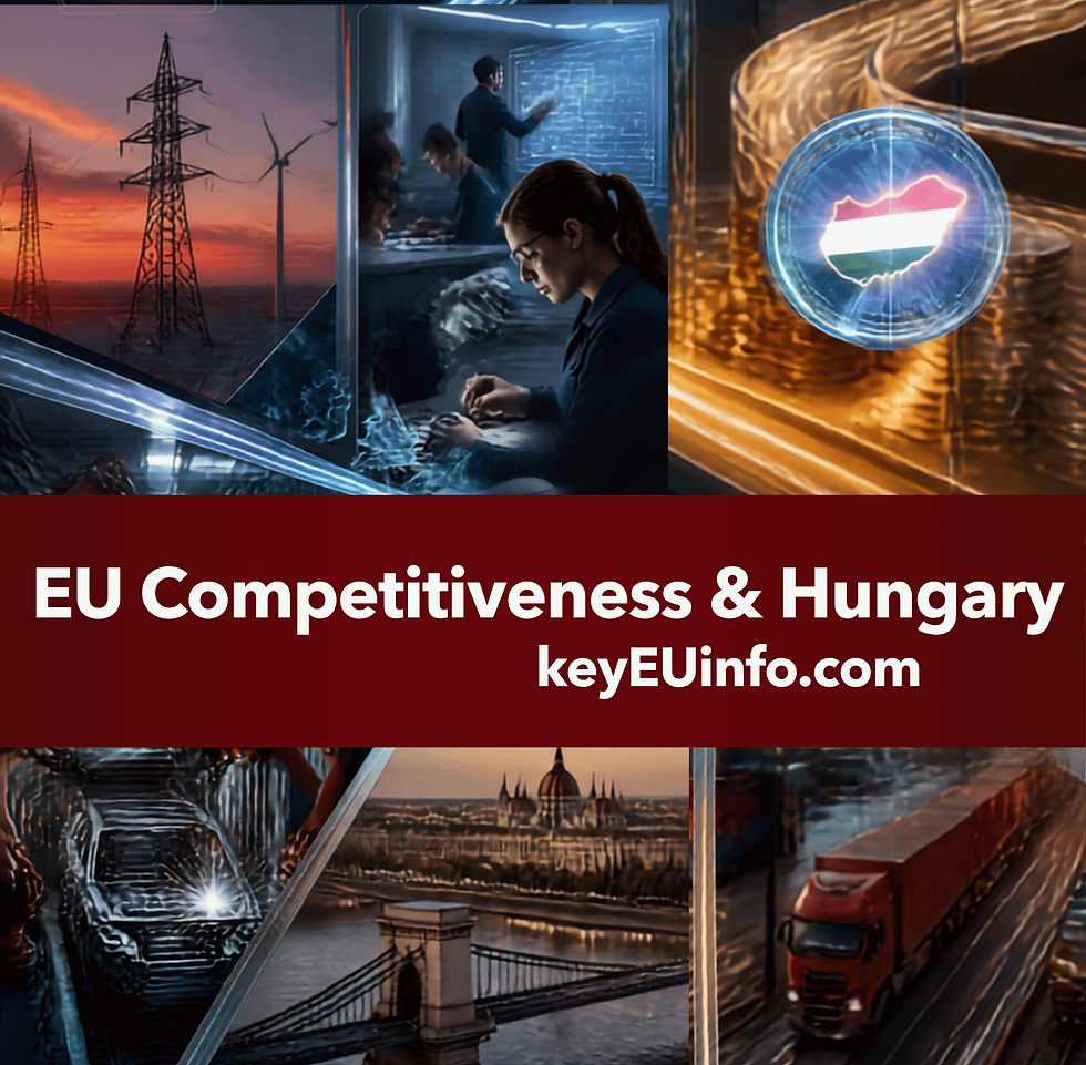 EU Competitiveness and Hungary in 2026: Energy Costs, Skills, Capital Access and Industrial Policy Priorities