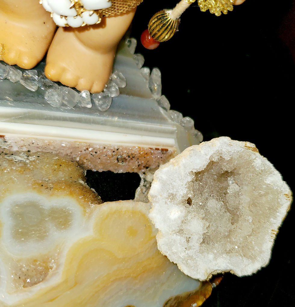 Thumbnail: Vintage Troll Owl Guardian w/ Crystals