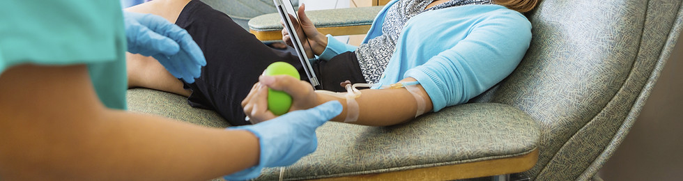 Woman Donating Blood
