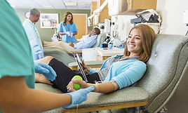 Woman Donating Blood