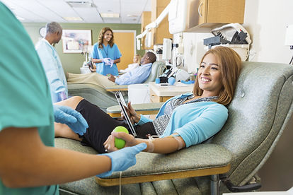 Woman Donating Blood