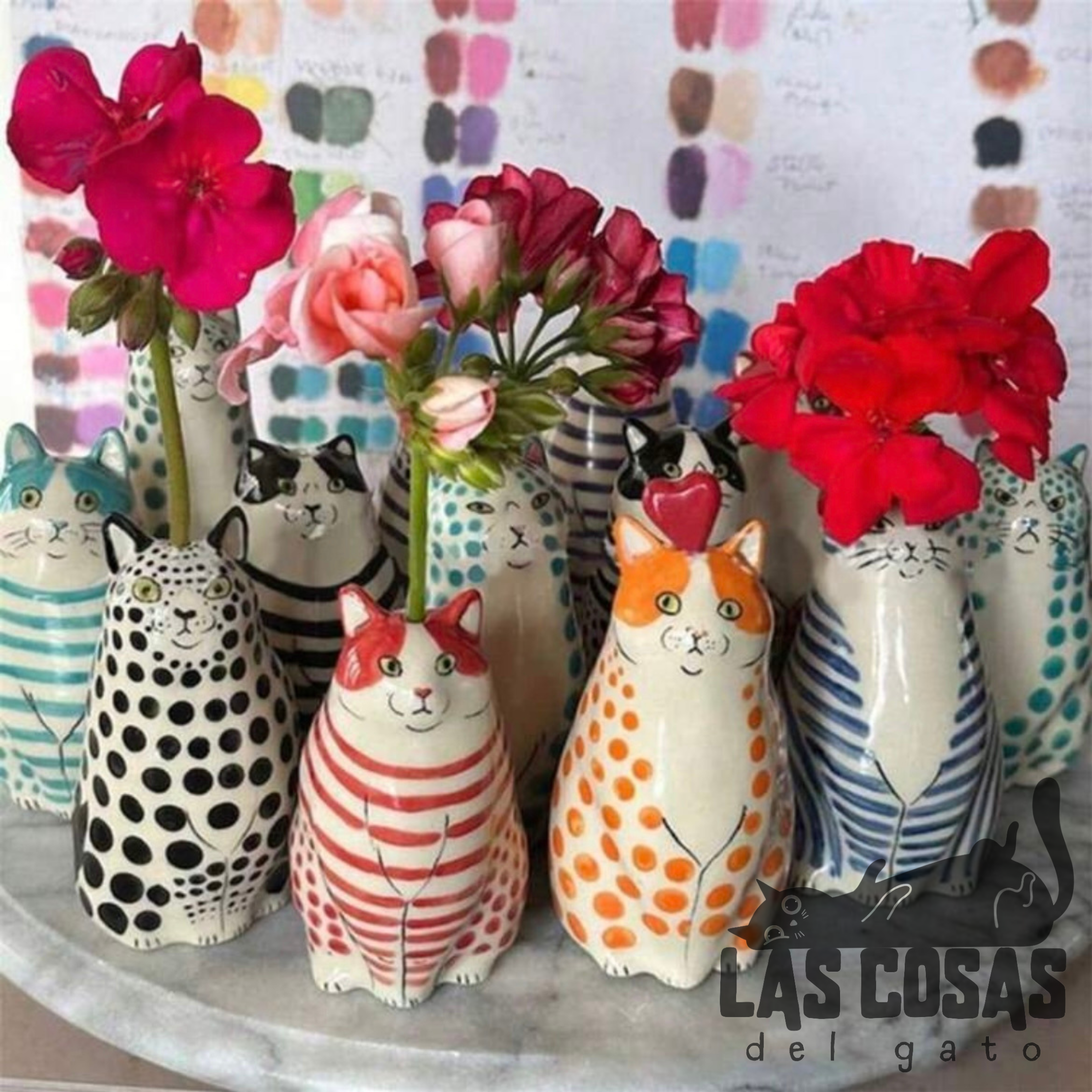 Florerito Solitario Gato