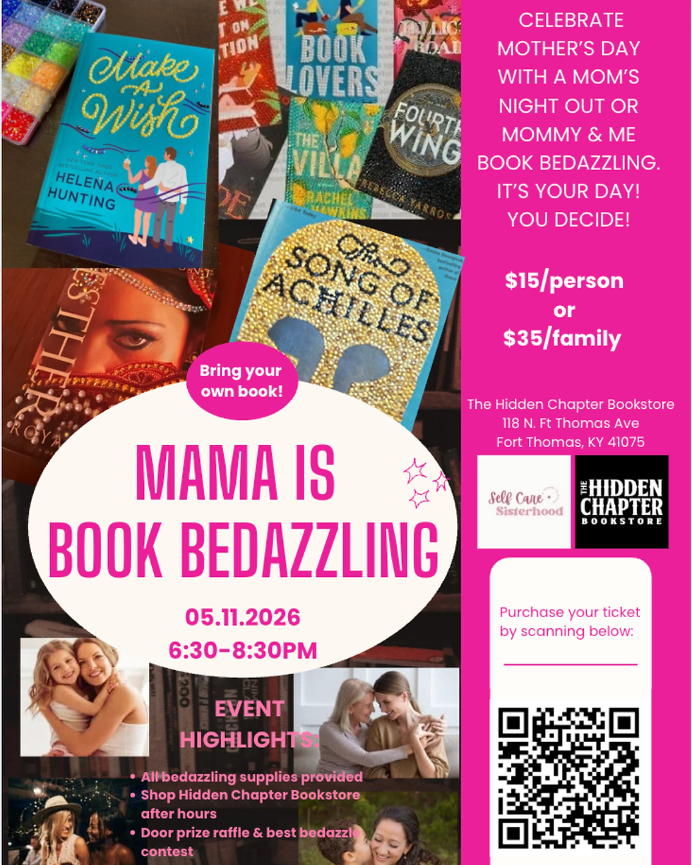 Mama is Book Bedazzling