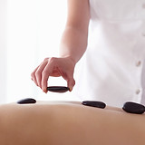 Steine ​​Massage