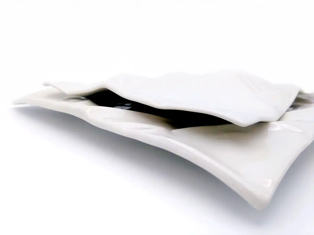 origami porzellan teller