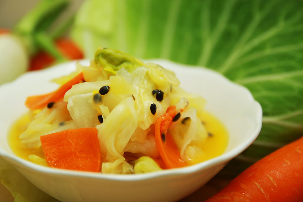 窈窕美顏百香果泡菜