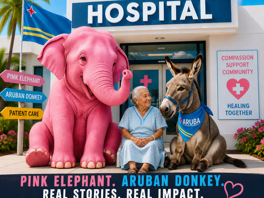The Elephant Was Never Pink. It Was Always White
