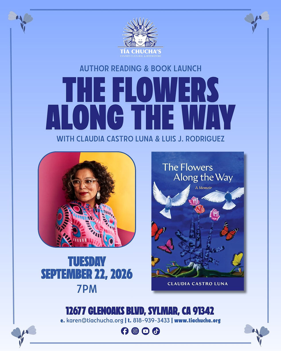 AUTHOR READING & BOOK LAUNCH THE FLOWERS ALONG THE WAY