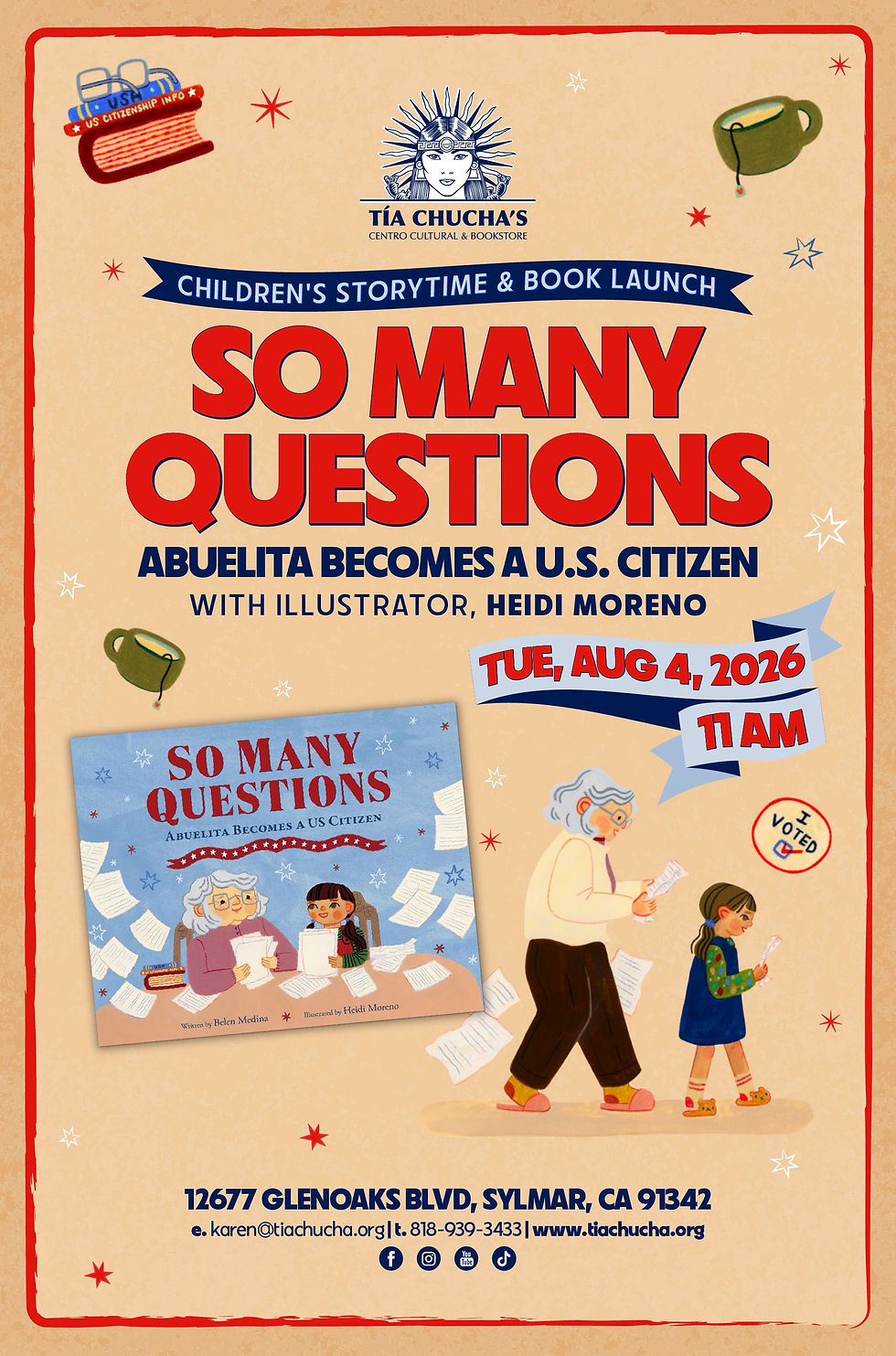 So Many Questions by Heidi Moreno - Author Event