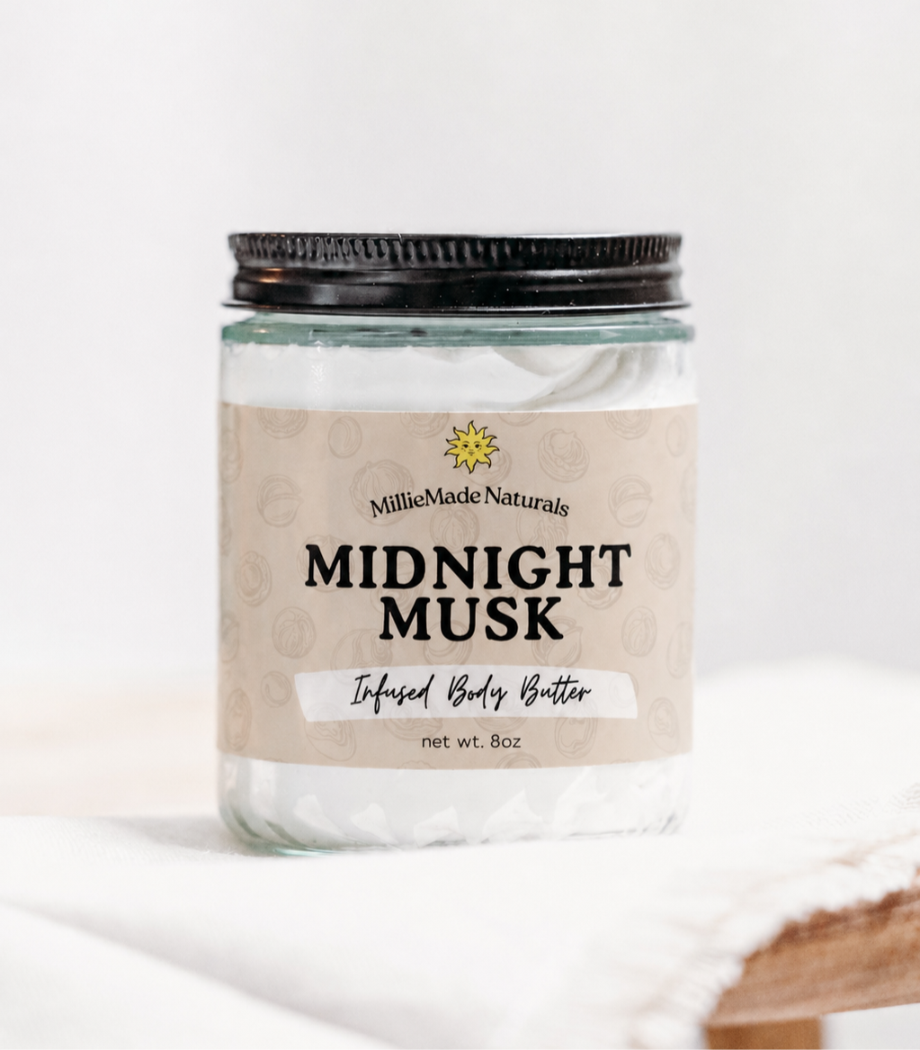 Midnight Musk Body Butter | Body Butter for Dry Skin & Eczema