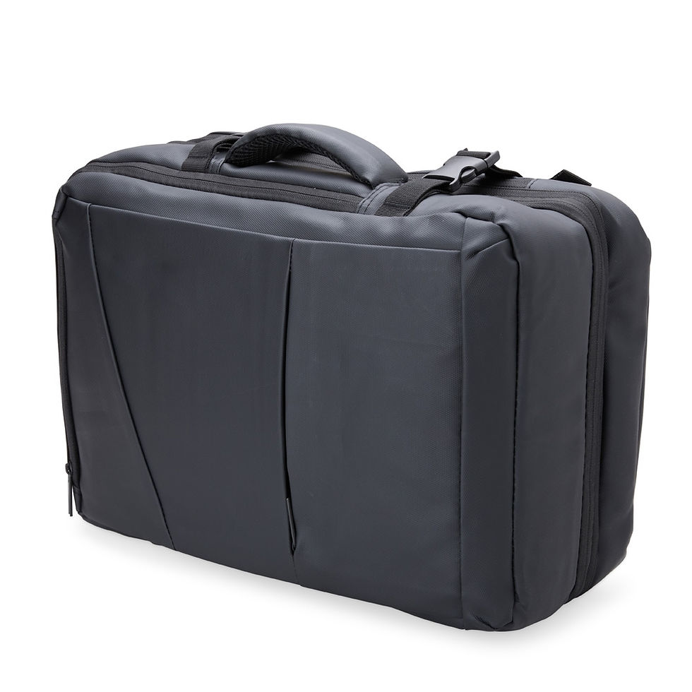 Miniatura: Mochila Expansível de Couro Sintético 36 Litros 08084