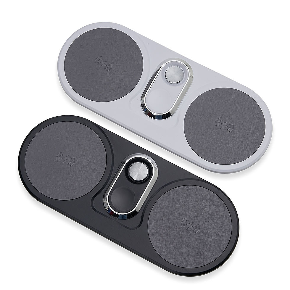 Miniatura: Base Dual Indução para Celulares e Iwatch 04054