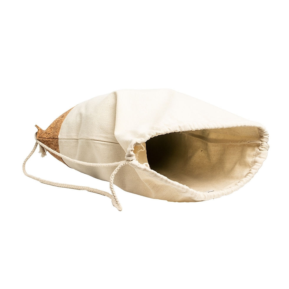 Miniatura: Mochila Saco de Lona e Cortiça 08078