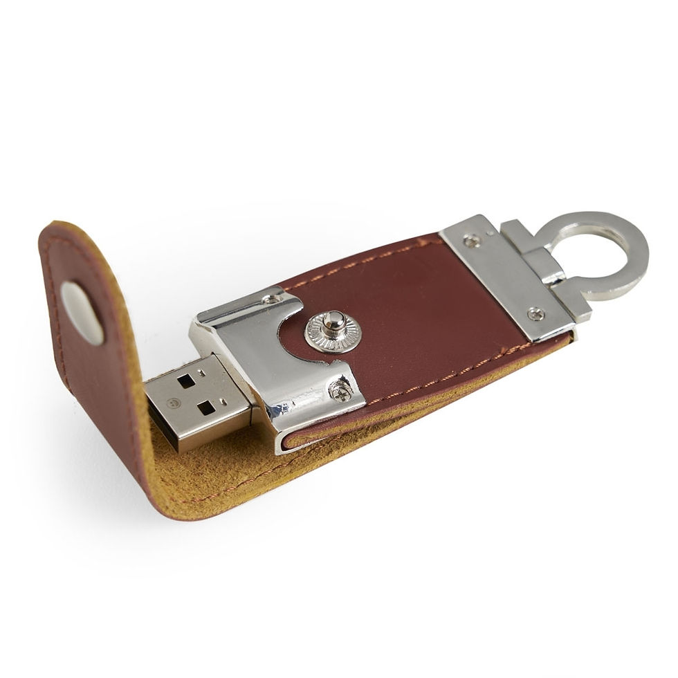 Miniatura: Pen Drive Couro 4GB/8GB/16GB 025