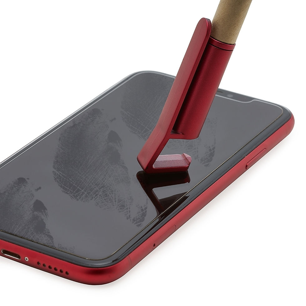 Miniatura: Caneta Ecológica Touch com Suporte 00708P