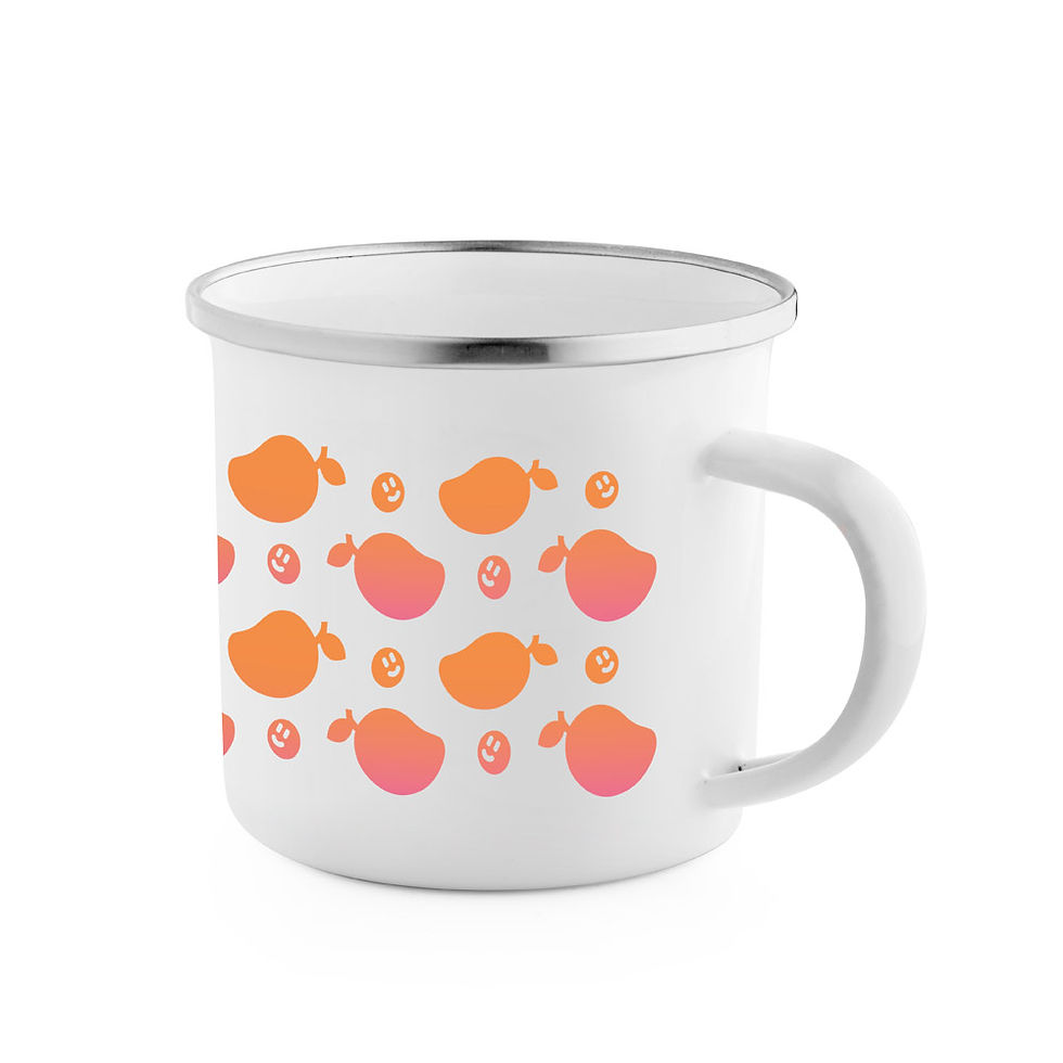 Miniatura: Caneca em esmalte