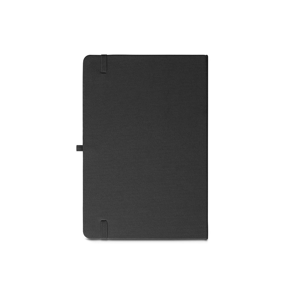 Miniatura: Caderno A5 de capa dura em poliéster 100% reciclado 93297