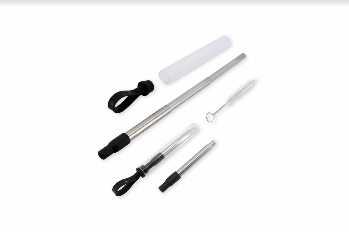 Canudo Reutilizável de Metal