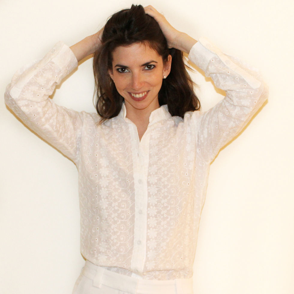 Thumbnail: "Ivory Bloom Blouse" camicia - shirt