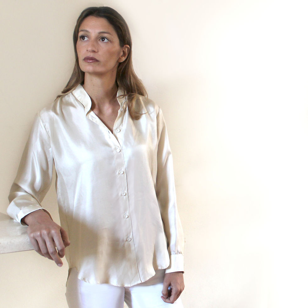 Miniatura: "Alabastro" camicia - shirt