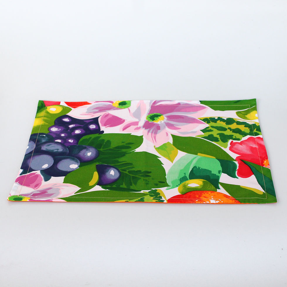 Thumbnail: "Orange Grapes" placemat - tovagliett