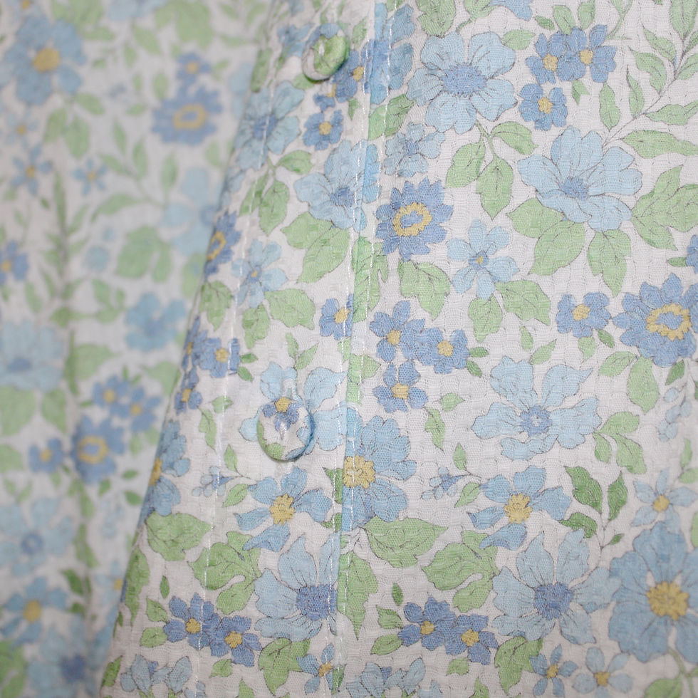 Thumbnail: "Softly Blooming in Blue" camicia - shirt