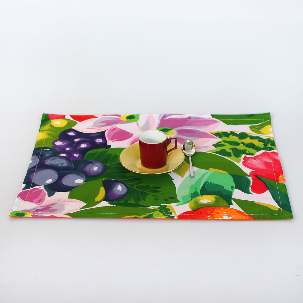 Thumbnail: "Orange Grapes" placemat - tovagliett