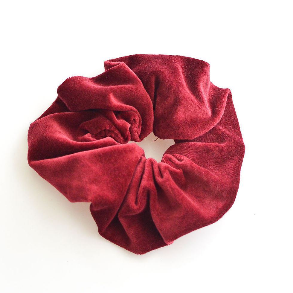 Miniatura: "Red" elastico per capelli - scrunchie