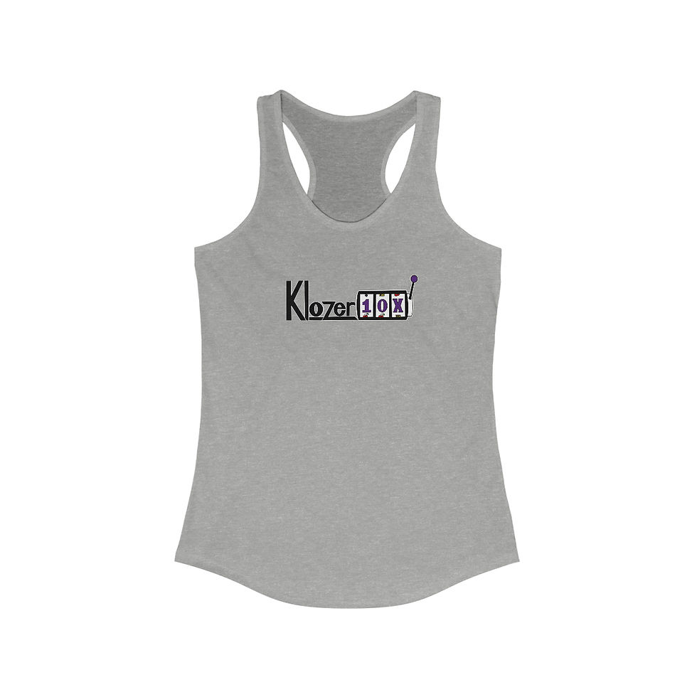 Women's “Purple Slotman” Racerback Tank