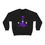 Thumbnail: Unisex Heavy Blend™ Crewneck Sweatshirt - Purple Skully