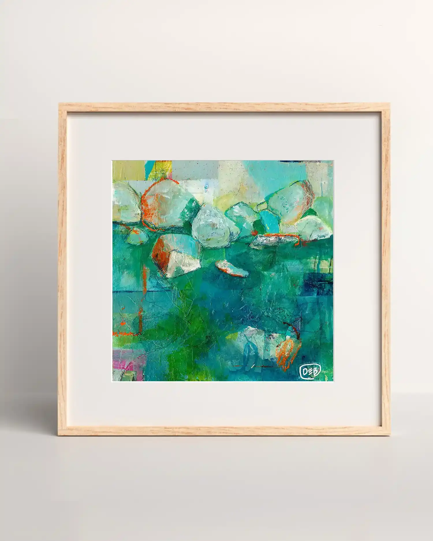 Burleigh Rock Pools · Bespoke Print