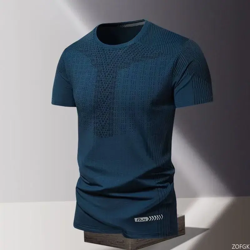 Miniatura: Summer Quick Drying Clothes 3D Printed Men's T-Shirt, Oversized Loose Round Neck