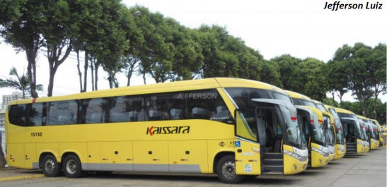 Ônibus usados pela Kaissara podem voltar para JSL, de acordo com a Justiça