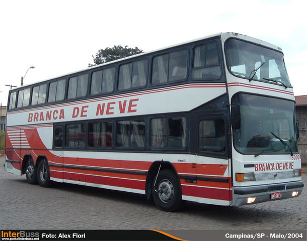 Thamco Gemini o primeiro ônibus de dois andares do Brasil.
