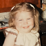 A baby photo of the Chief Spice Officer, Ashley