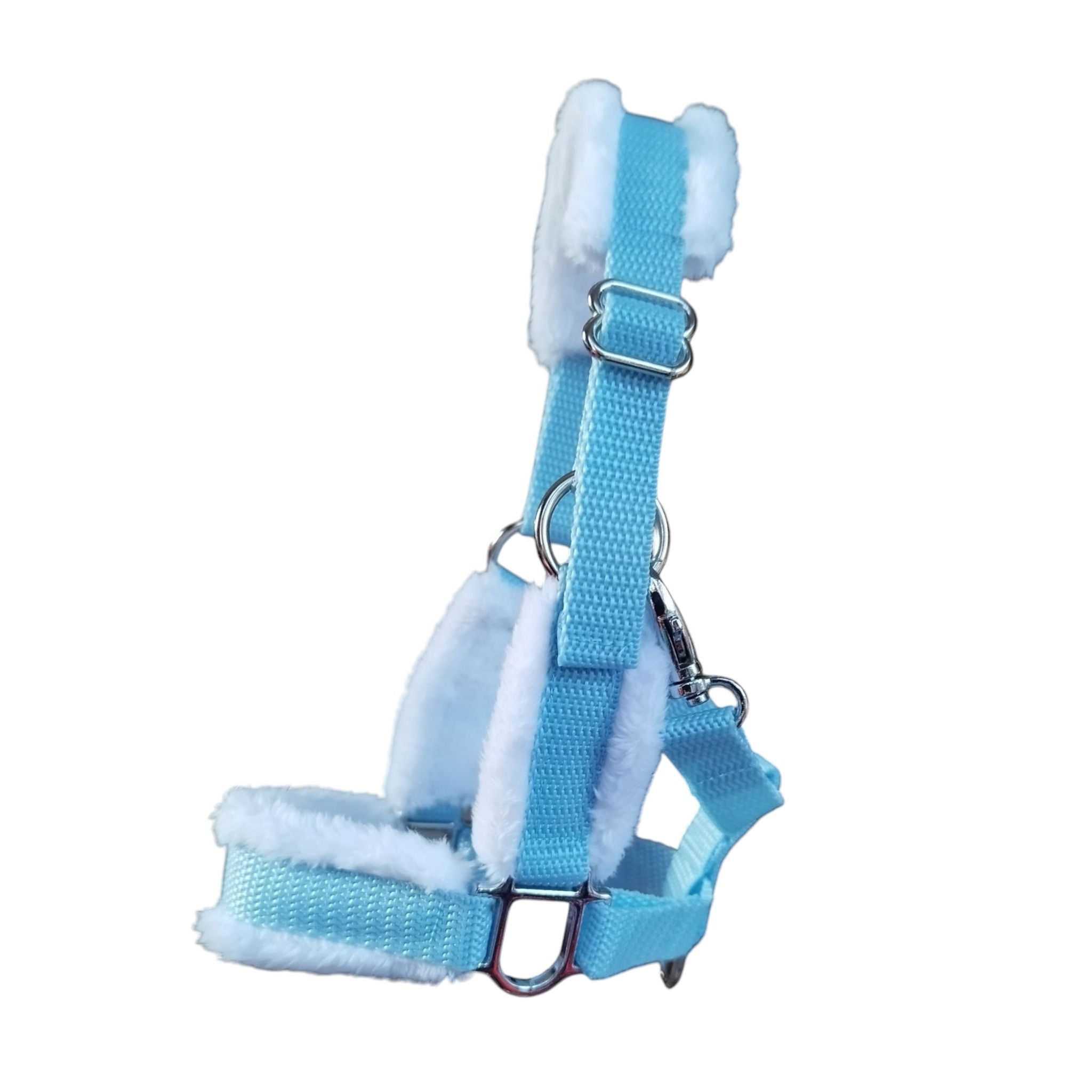 Keppihevosen karvariimu,  vaaleansininen 