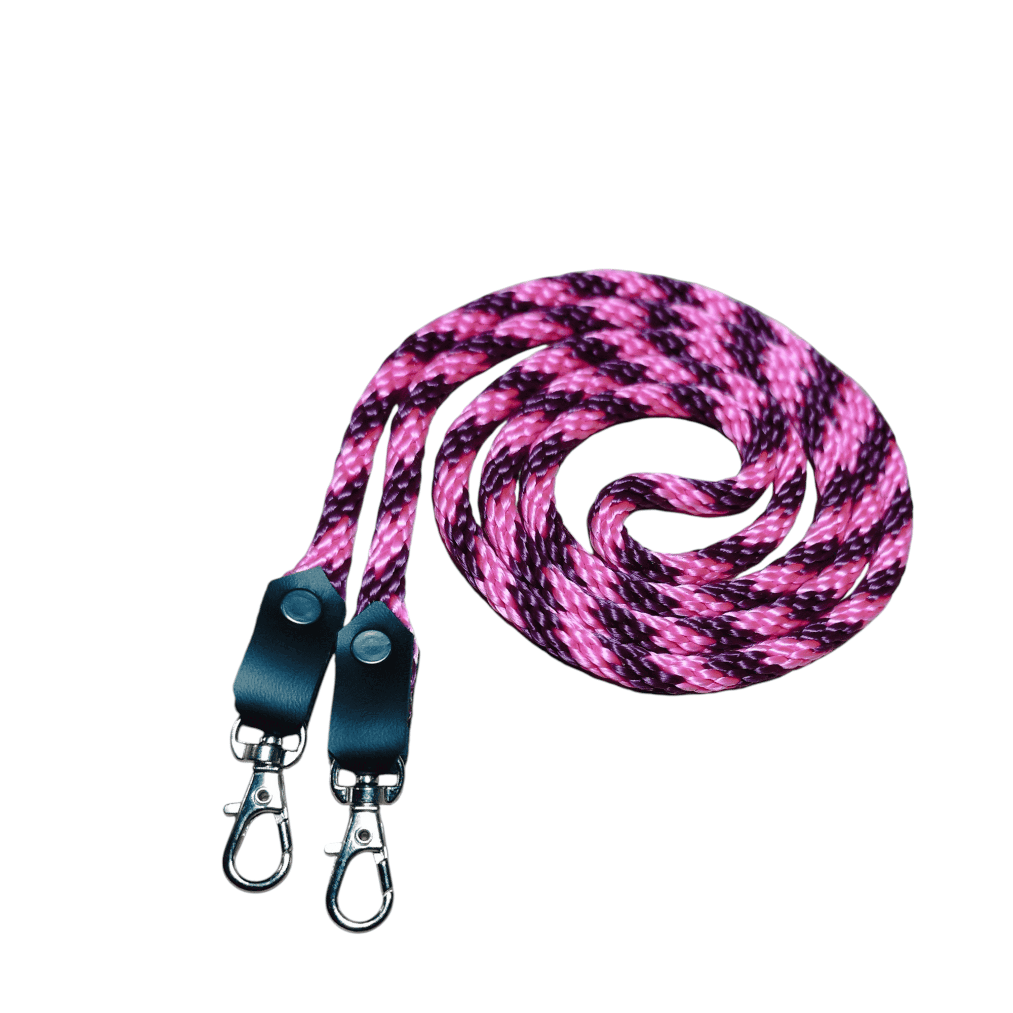 Keppihevosen ohjat, pinkki-viininpunainen