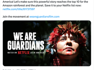 Mark Ruffalo publica sobre el lanzamiento de Netflix en X e Instagram stories