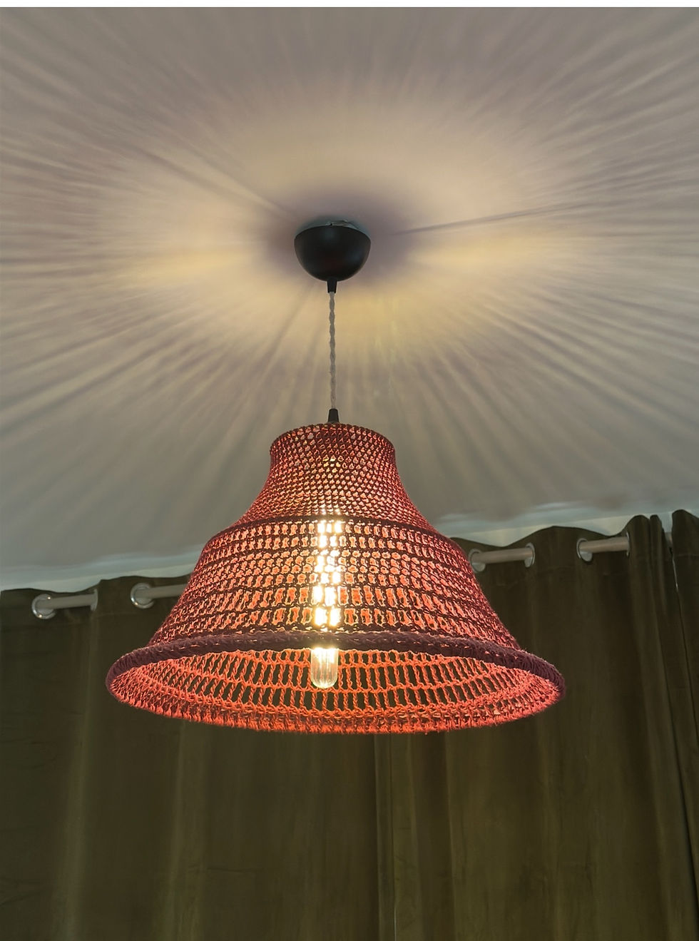 Thumbnail: VERA – Suspension en coton framboise