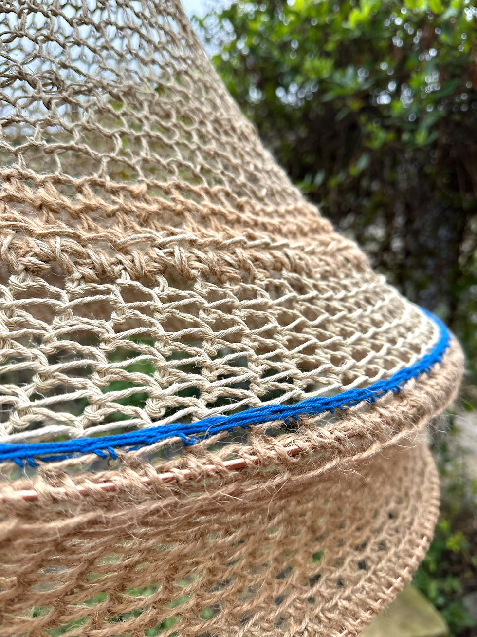 Miniatura: ROMARIN – Suspension en lin, chanvre & coton