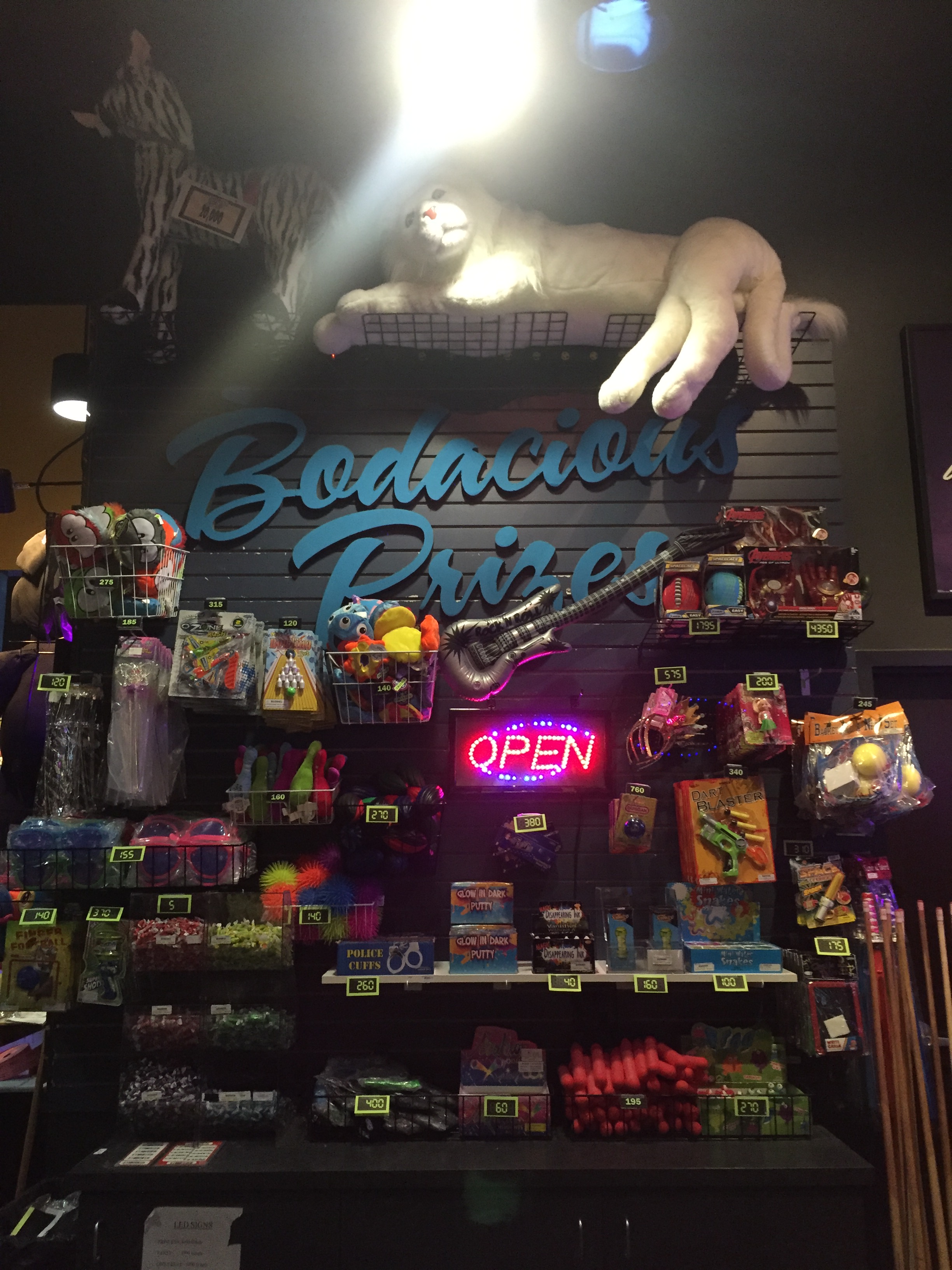 Bodacious Prizes