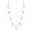 Thumbnail: 18K Solid Gold  Lab Grown Diamond Multi Pear Drop Necklace