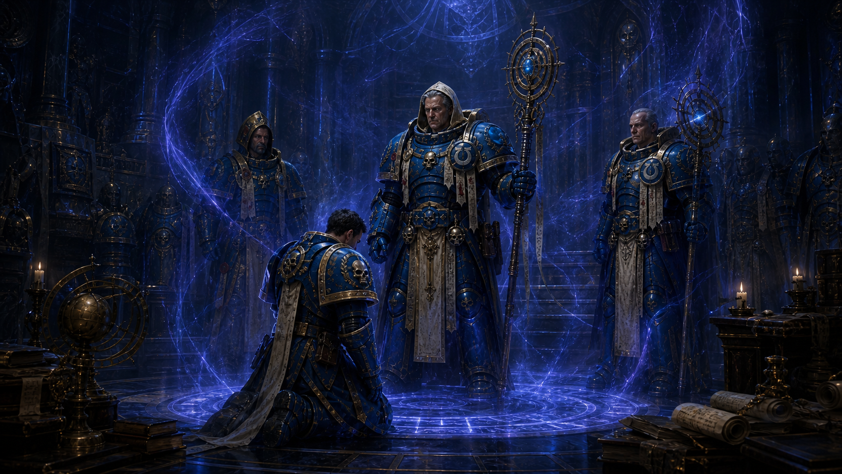 Illustration Warhammer 40K : Ok 03 initiation du novice