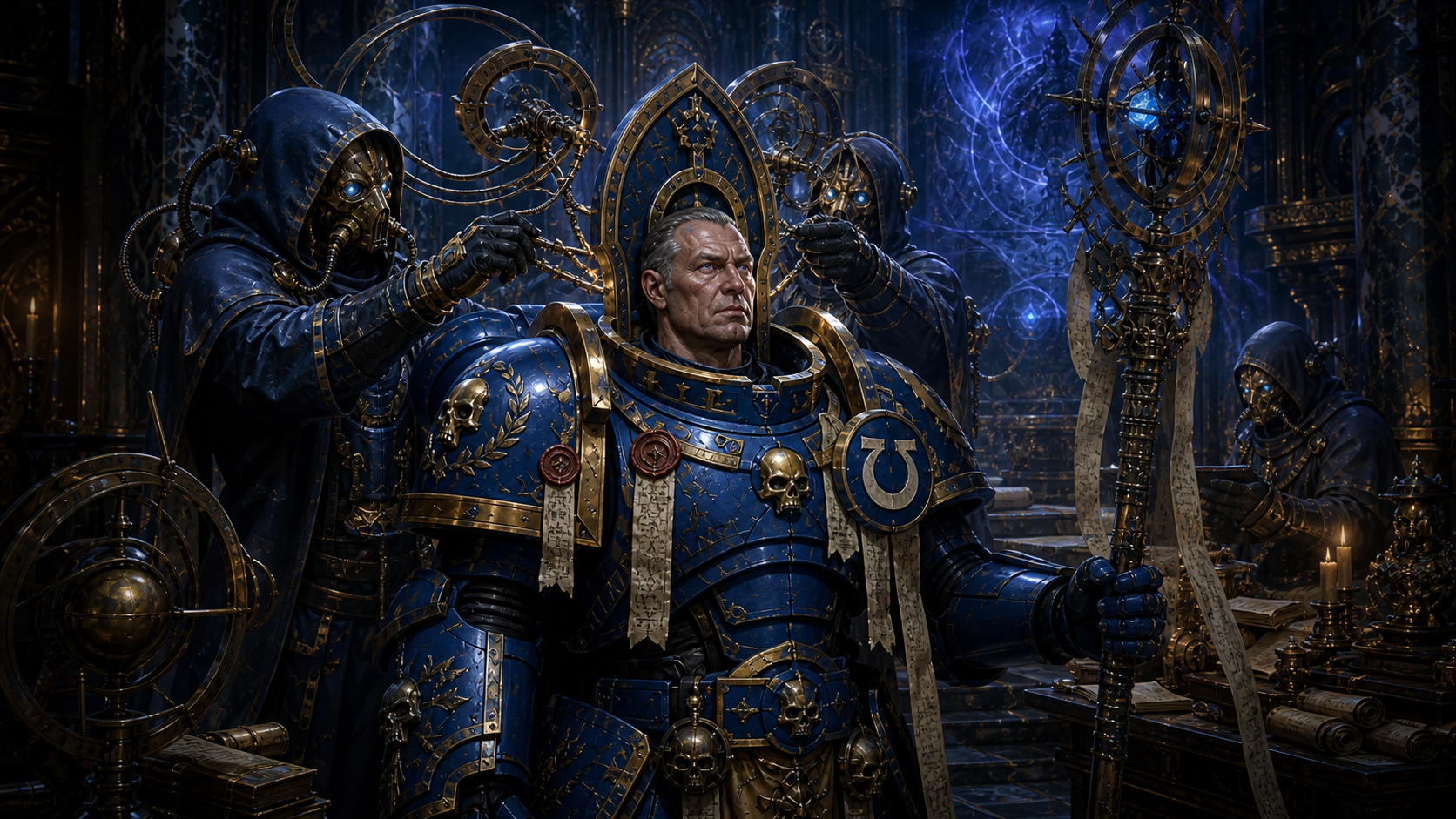 Illustration Warhammer 40K : Ok 04 coiffe psychique