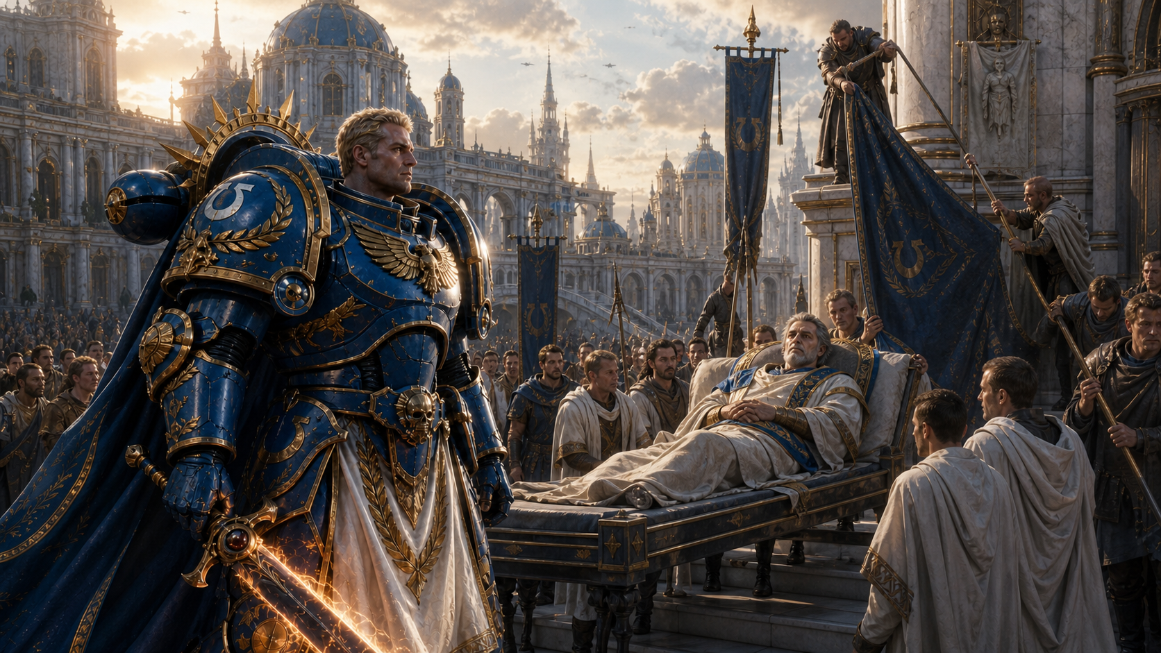 Illustration Warhammer 40K : Ok 04 coup detat de gallan