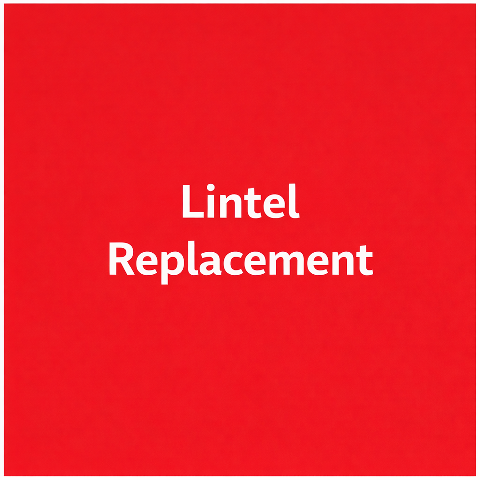 Lintel Replacement
